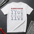 Cocktail Glass Guide T-Shirt