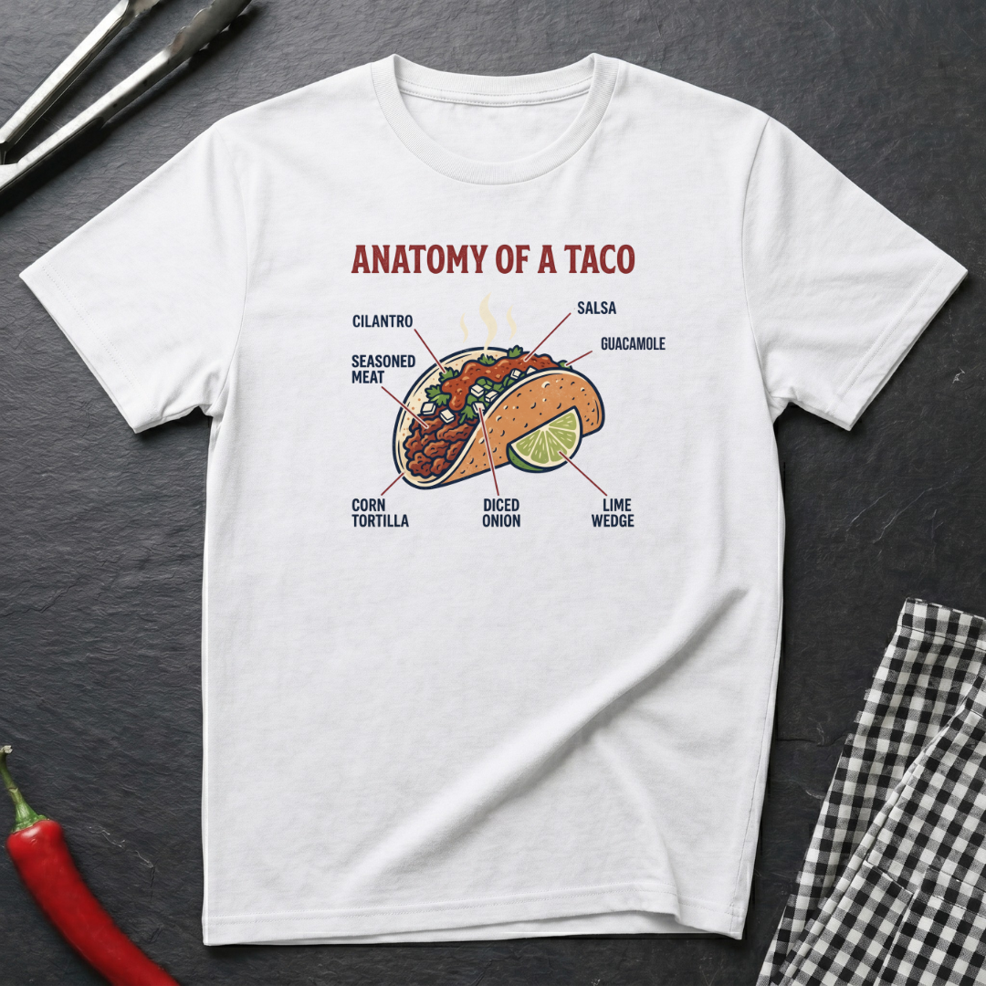 Taco Anatomy T-Shirt