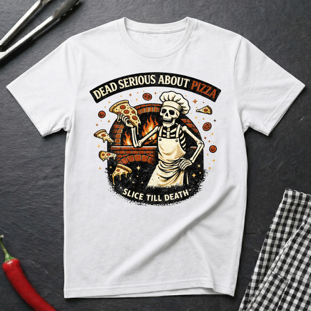 Dead Serious About Pizza T-Shirt