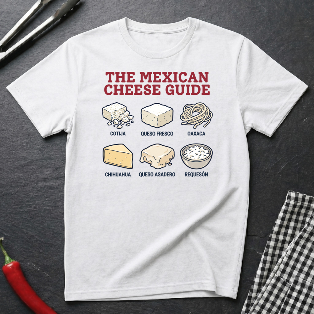 Mexican Cheese Guide T-Shirt