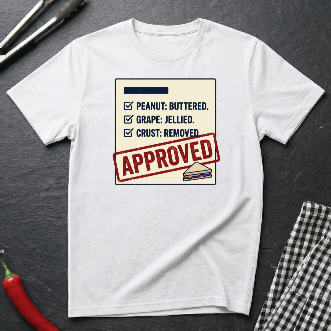 PB&J Checklist T-Shirt