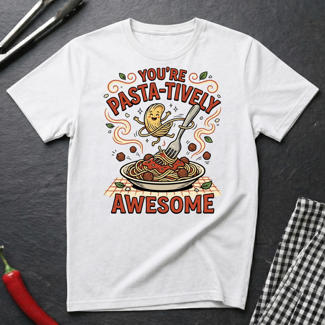 Pasta-Tively Awesome T-Shirt