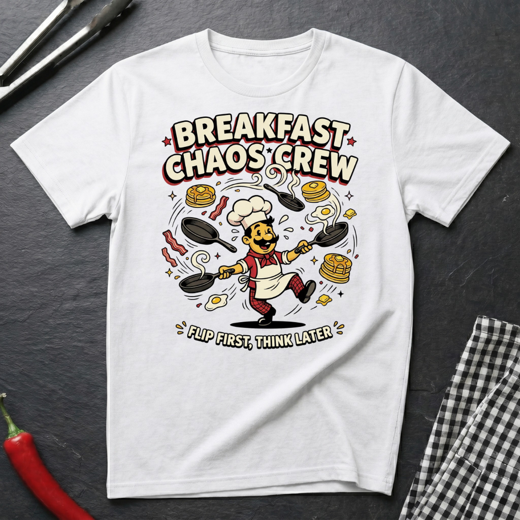 Breakfast Chaos Crew T-Shirt