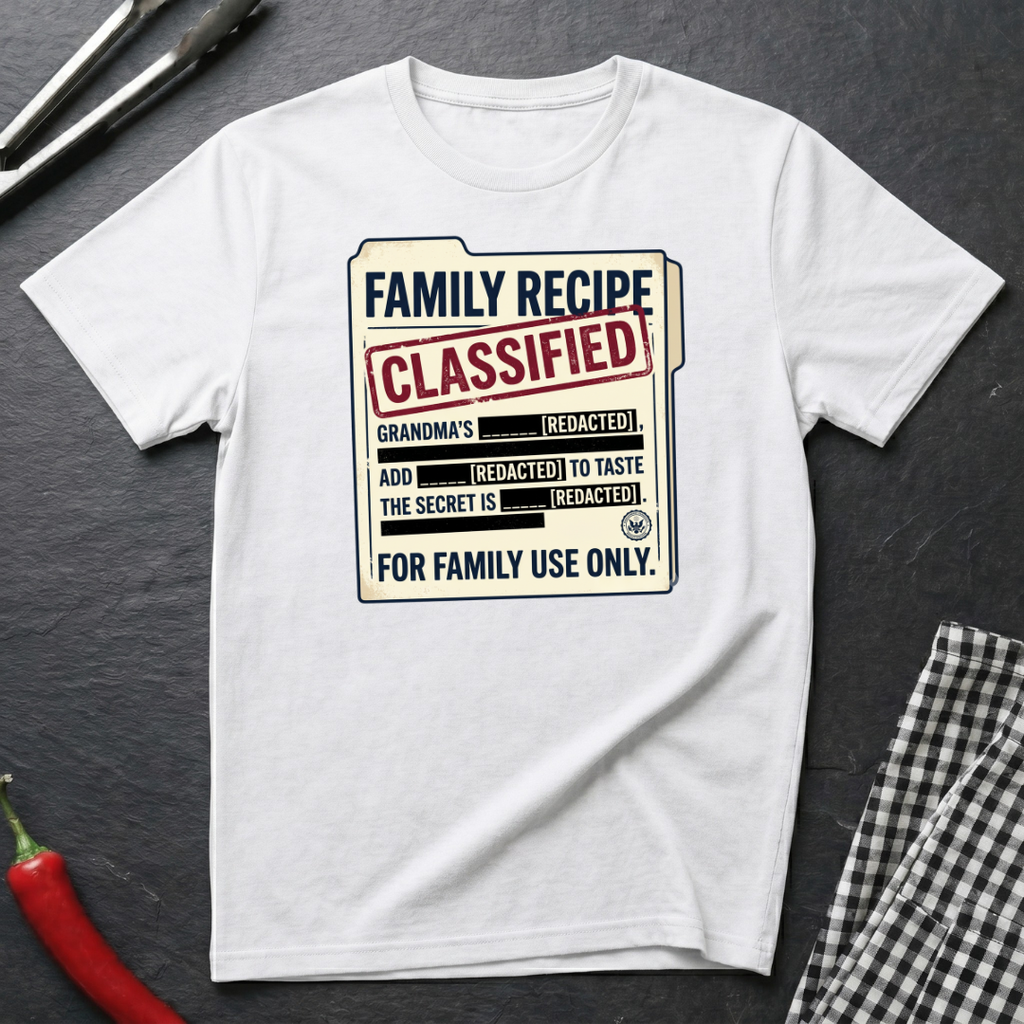 Recipe Redacted T-Shirt
