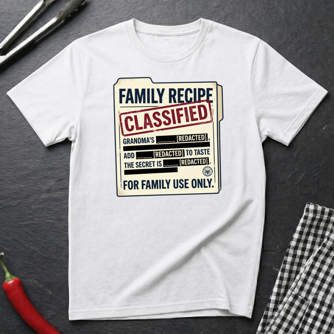 Recipe Redacted T-Shirt