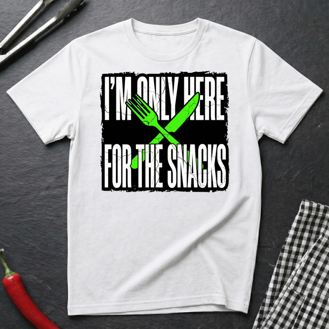 Here For The Snacks T-Shirt