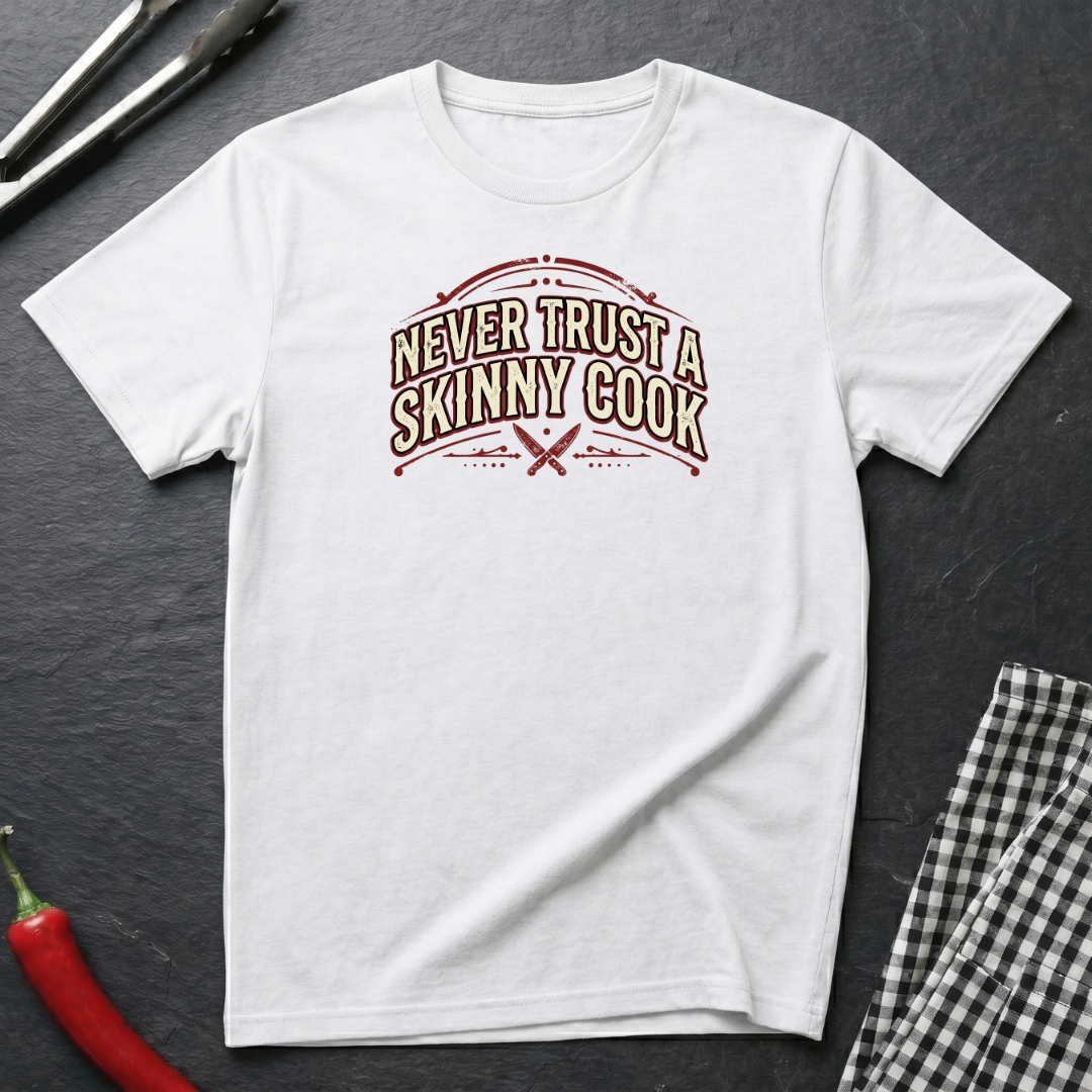 Never Trust A Skinny Cook T-Shirt
