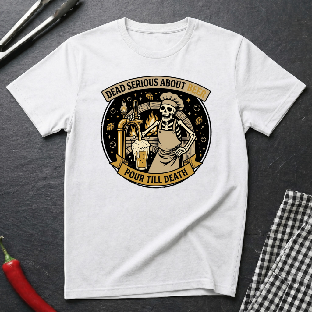 Dead Serious About Beer T-Shirt