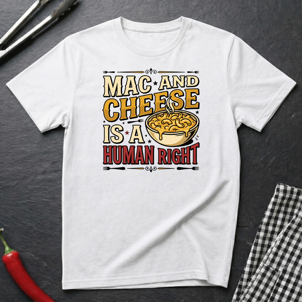 Mac & Cheese Is A Human Right T-Shirt