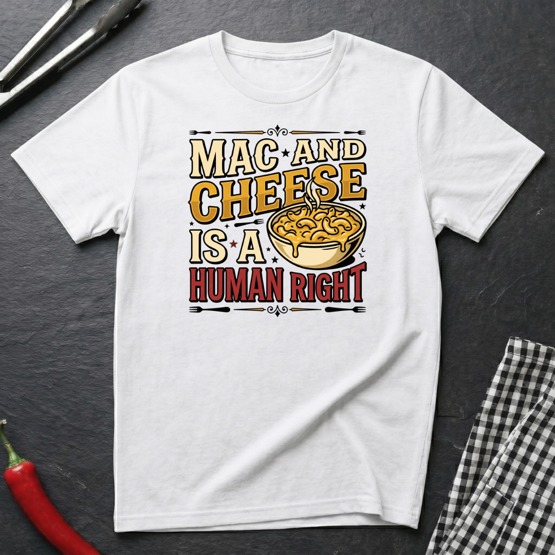 Mac & Cheese Is A Human Right T-Shirt