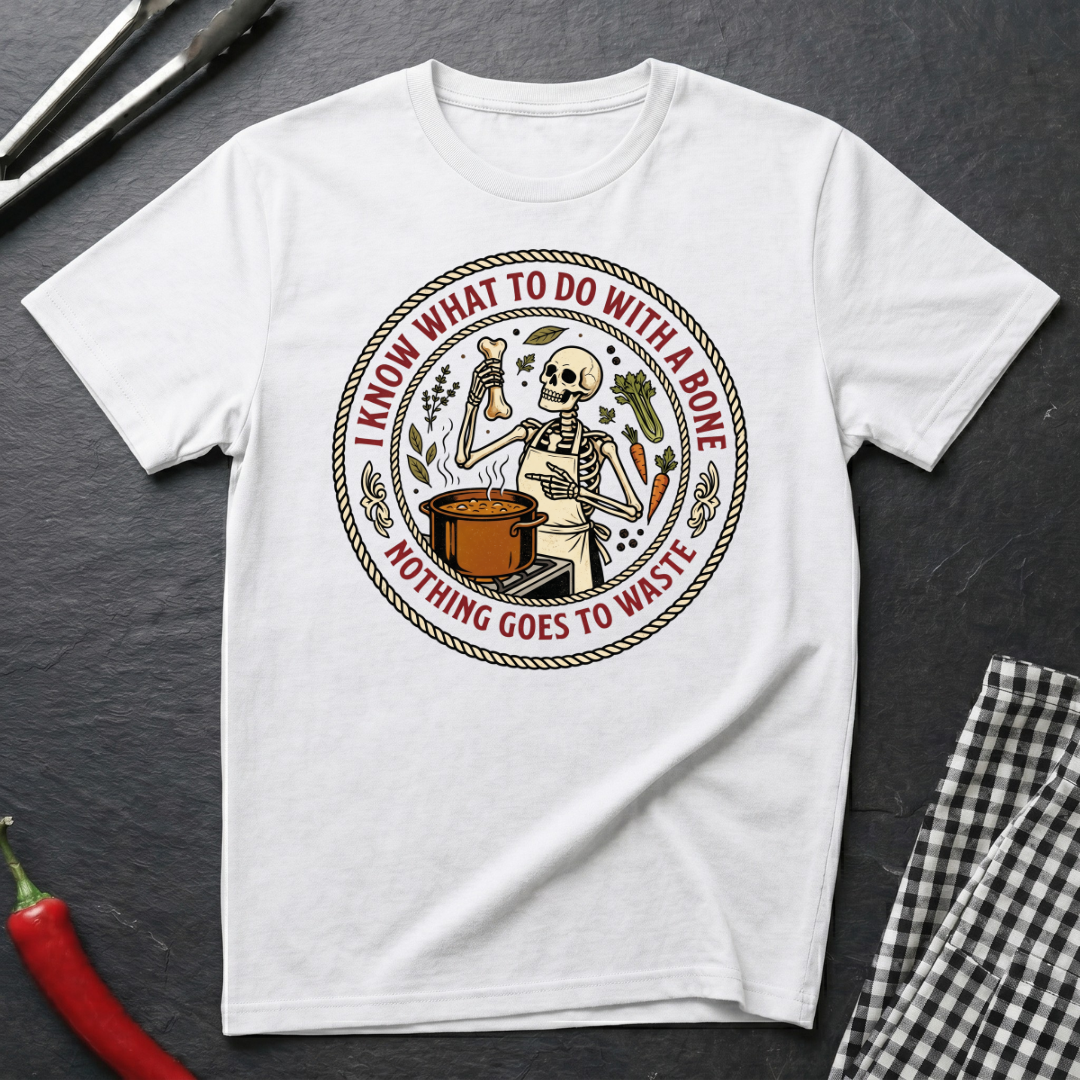 What To Do With A Bone T-Shirt